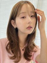ミンクスリッカ 表参道(MINX RICCa)&nbsp;韓国風くびれミディ×シースルーバング