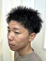 コハク(COHAQ BEAUTY AND RESORT)&nbsp;刈り上げスパイキーショート/メンズショート