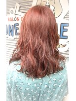 ワンバイワン(ONE BY ONE)&nbsp;ゆるふわパーマ、ピンク