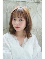 ソワンドゥブレス 瓜破店(soin de brace)&nbsp;シースルーバングのセミディ