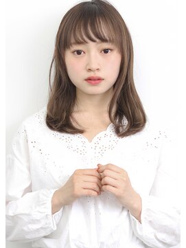 ヘアサロン ガリカ 表参道(hair salon Gallica) 『 グレージュ & ワンカール 』ナチュラルミディアム☆