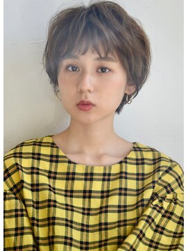 スタジオ エット(studio ett) 【studio ett】ナチュラル　ふわふわパーマ ショートボブ
