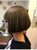あご上かわいくて大人っぽいボブ