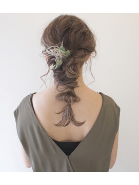 テーラ(tela) 【tela】編み下ろし風カジュアルアレンジ【溝の口】