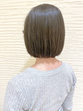 モリオ フロム ロンドン サッポロファクトリー店(morio FROM LONDON) 【morio】黒髪ボブ　艶ボブ