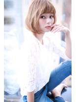 クラウドゼロ(Cloud zero)&nbsp;大人　かわいい　ハイトーン　小顔　ボブ【Cloud zero】