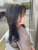 ヘアーホームイロ(Hair Home IRO)&nbsp;インナーネイビーカラー＋ダークブルージュ