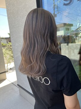 シェルハ(SHELHA) ［手塚亮汰］バレイヤージュカラー グレージュ ダブルカラー