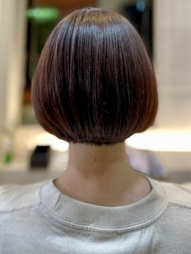 ザビー(THE B) 本八幡×暖色カラー×マッシュボブ×ブリーチなしカラー