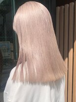 ベレーザ 渋谷(BELEZA)&nbsp;554外国人風カラーホワイトベージュハイトーンカラーエギュモリ