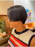 心斎橋　サイドグラショート　ショートカット
