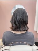 簡単スタイリング、外ハネボブ♪