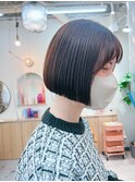 ショートボブ/ミニボブ/マッシュ/切りっぱなし/柏駅