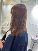 ラベストクズハ(LOVEST KUZUHA)&nbsp;振り返るたびに風に靡くベージュBOB○20代30代40代○