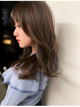 ファルファラ(farfara) 【farfara】コテ巻きパーマロング（問屋町テラス）