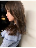 【farfara】コテ巻きパーマロング(問屋町テラス)