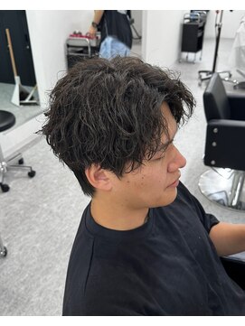 ブライト(BRIGHT) ［BRIGHT］センターパート×ツイスパ［静岡/メンズ/静岡駅］