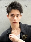 アッシュブラックでベリーショート^^ mizuno