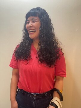 カンナ オーガニック ヘアデザイン(CANNA ORGANIC & HAIR DESIGN) 【ケアパーマ/ボブ】スパイラルロングヘア