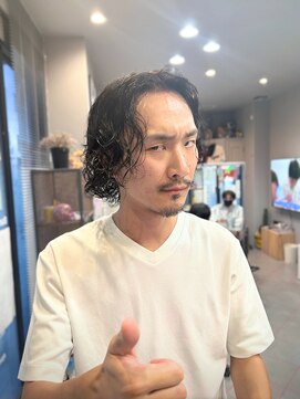 ダニーコウベ(Danny kobe) ミディアムパーマ