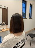 前下がり切りっぱなしボブ