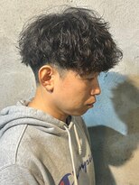 ニアウ 高崎店(Niau)&nbsp;シャドウパーマメンズパーマナチュラルパーマメンズマッシュ高崎