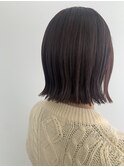 イルミナカラー×透明感ブラウン×白髪カバー
