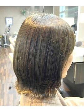 エノモト(ENOMOTO) 大人可愛い外ハネくびれボブ×透明感マロンベージュ20代30代