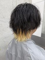 リップス 立川(LIPPS)&nbsp;【LIPPS立川】メンズウルフ×インナーカラー