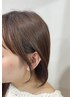 【松野下指名限定】顔周りカット＋カラー￥11000→￥7700