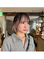 エヌプラス(N+)&nbsp;ホワイトグレージュミニウルフチェリーブラウンデジタルパーマ