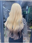抜きっぱなしブリーチ◎ブランドヘア
