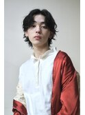 ミディアムパーマ　伸ばしかけパーマ