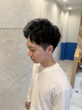 アメラボ 植田山店(Amelab) 【男の夏はショート】アップバング名古屋天白区ビジネスマン