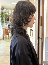 ネッコ(necco) ロングウルフパーマ