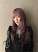 モーヴピンク×ラベンダーブラウン
