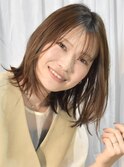 前下がりナチュラルカールボブディ