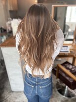 ジーレ(jiire)&nbsp;くすみベージュバレイヤージュ