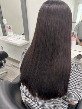 ガルボヘアー 桟橋店(garbo hair) オイルストレート　艶髪　透明感カラー　トリートメント