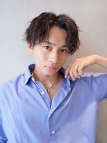 ニコ トウキョウ ロジック(nico TOKYO Logic)&nbsp;センターパートツイストスパイラルパーマ