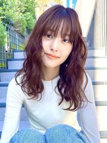 アンアミ キチジョウジ(Un ami Kichijoji)&nbsp;【unami】顔周りふわっと動くゆるふわパーマ　澤田杏奈