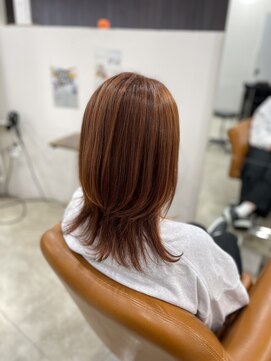 アート(art) ミディアムウルフ＋オレンジブラウン