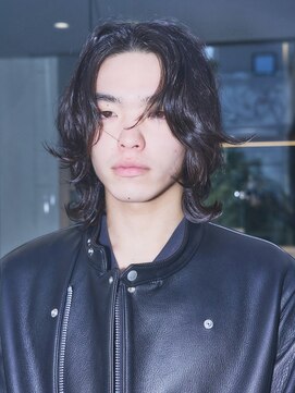 インチェルシー(in chelsea) グランジヘア/ミディアムウルフ/メンズミディアムパーマ