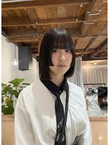 ティーヘア(t.hair)&nbsp;大人可愛いいレイヤーボブ/2wayバング/アッシュベージュ