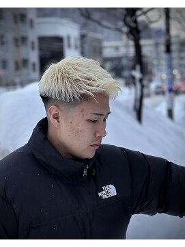 バーバーショップ スバル(BARBERSHOP SUBARU) ＜理容室＞＜バーバー＞＜おーてぃー＞ブリーチショートスタイル