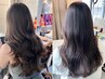 【迷ったらこちら】カット+うる艶カラー+高保湿TR ※代表、店長使用不可