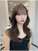 【香月指名☆】ミルクティーカラー×マロンブラウン×韓国風巻き