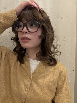 ヘアーアンドファッションシオミエイチ (hair＆fashion shiomi H) ふんわりミディアム☆=