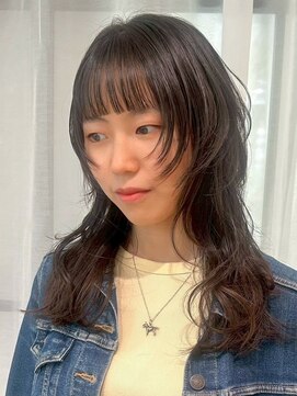 リュミエ ドゥ マッシュ(Lumier de mashu) 【大阪梅田中崎町茶屋町】バタフライカット/ココアブラウン