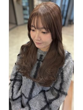 ルナバイルヴェール(LUNA by LeVert) 大人の透明感◎赤み消しベージュロング